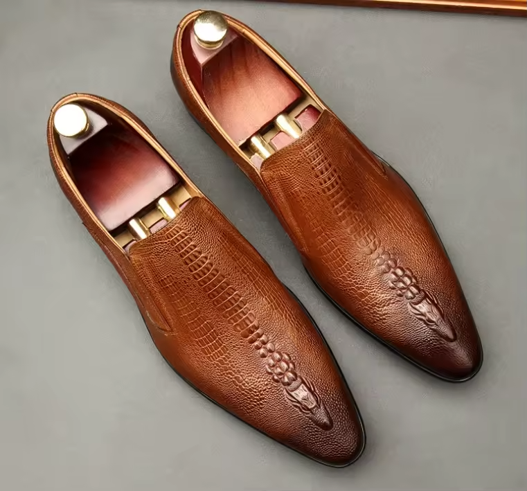 Luxury Crocodile Oxford Shoes
